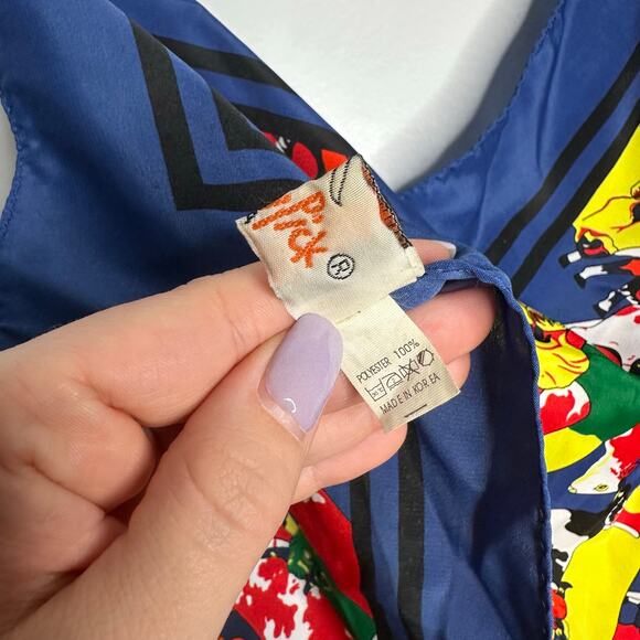 Movenpick‎ Women's Abstract Bold Colored Cow Print Polyester Scarf - Picture 5 of 6